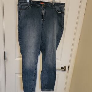 Modcloth Blue Skinny Jeans Classic Style
